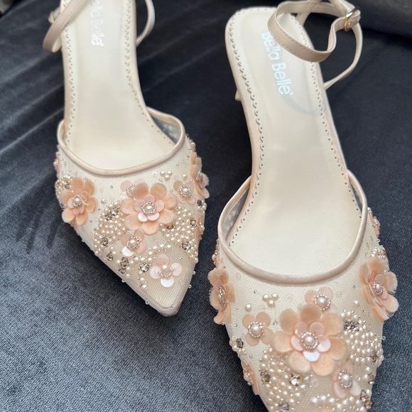 bellas wedding heels